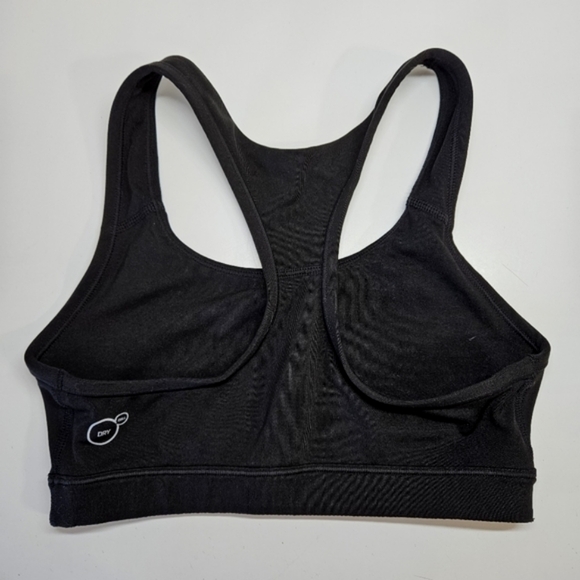 PUMA Powershape Forever Dry Cell Black Metallic Logo Racer Back Sports Bra XS - Picture 2 of 4